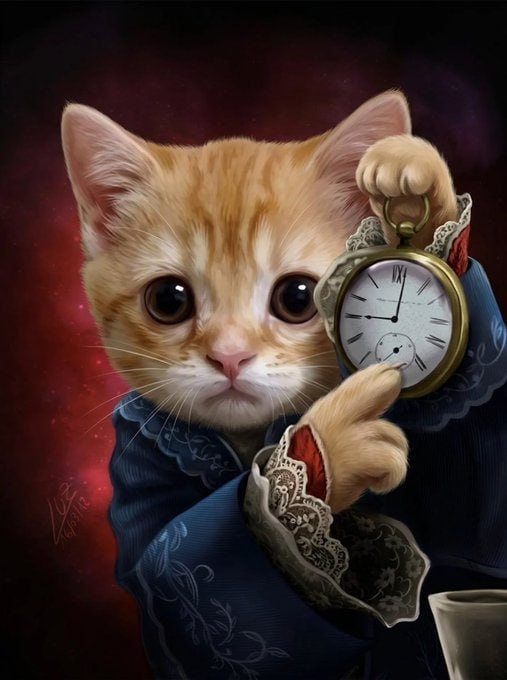 El Gato pocket watch